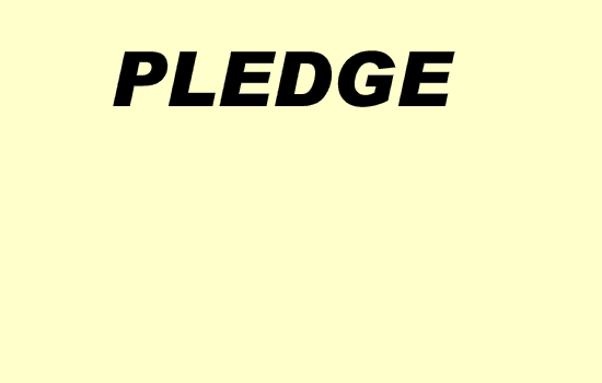 Pledge for Yiddish Pledge for Yiddish